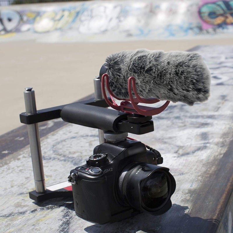 SUNMON Rode Deadcat Mic Windshield Fur Filter for Rode VideoMic Go Camera Microphone - Outdoor Mic Windscreen Wind Muff - Image 5